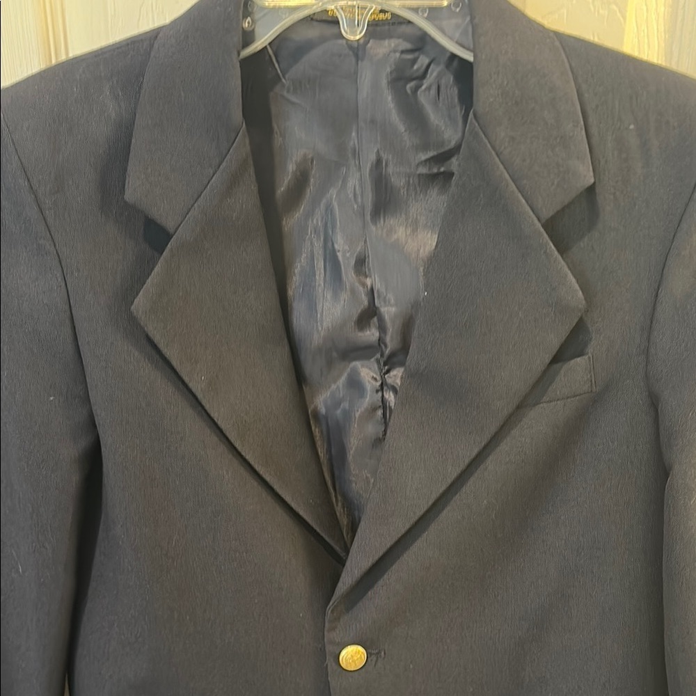 Van Heusen Kids Navy Sport Coat with Notched Lapels Size Y16 - Picture 11 of 11